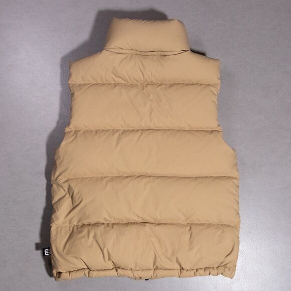 Aritzia The Super Puff Shortie Goose Down Puffer Vest Tan Womens Small (No Hood) - Picture 10 of 10